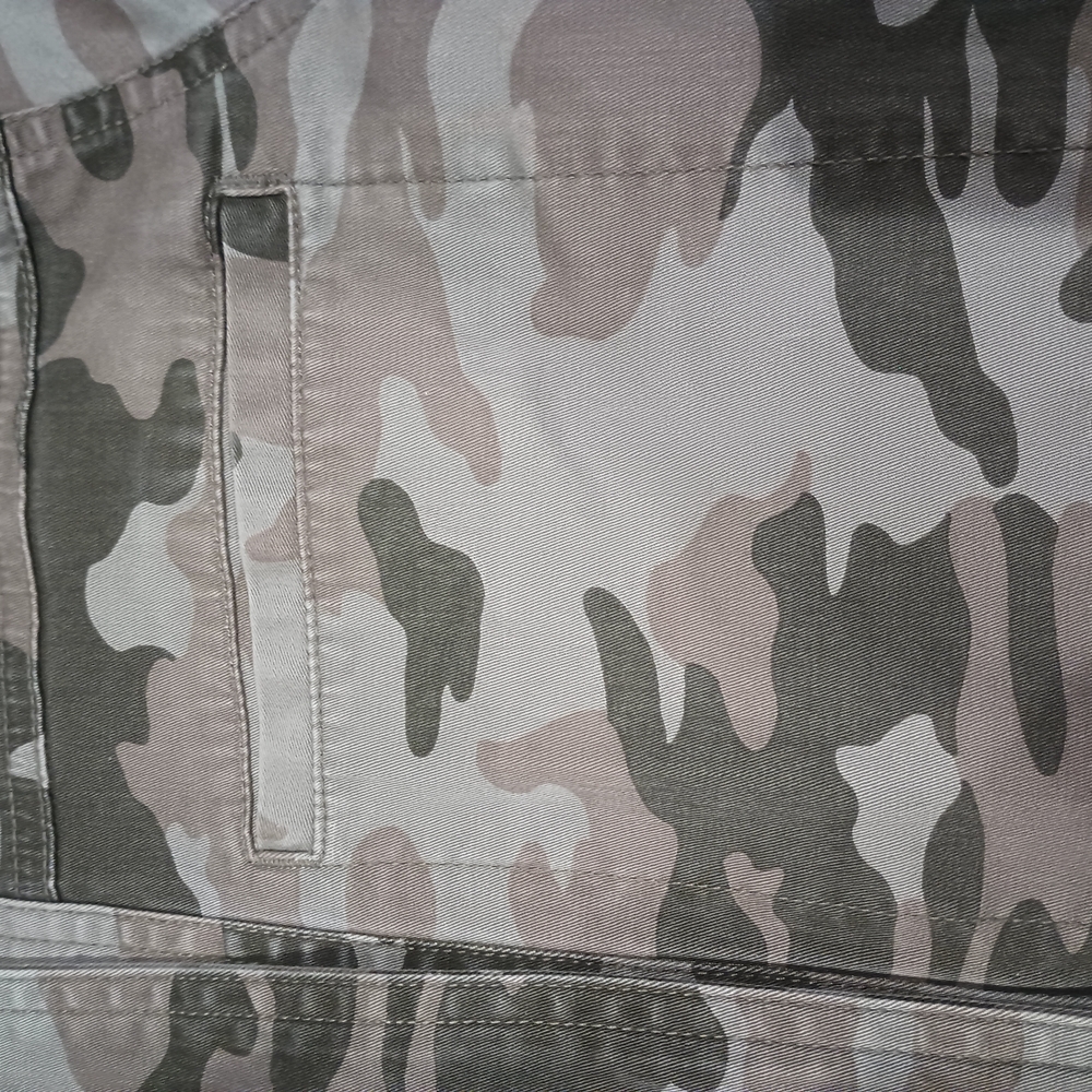 Universal Thread Camouflage Jean Jacket - image 6
